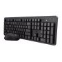 Trust Ody II toetsenbord muis inbegrepen universeel RF draadloos QWERTY US Engels zwart