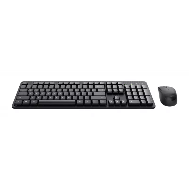 Trust Ody II toetsenbord muis inbegrepen universeel RF draadloos QWERTY US Engels zwart