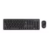 Trust Ody II toetsenbord muis inbegrepen universeel RF draadloos QWERTY US Engels zwart