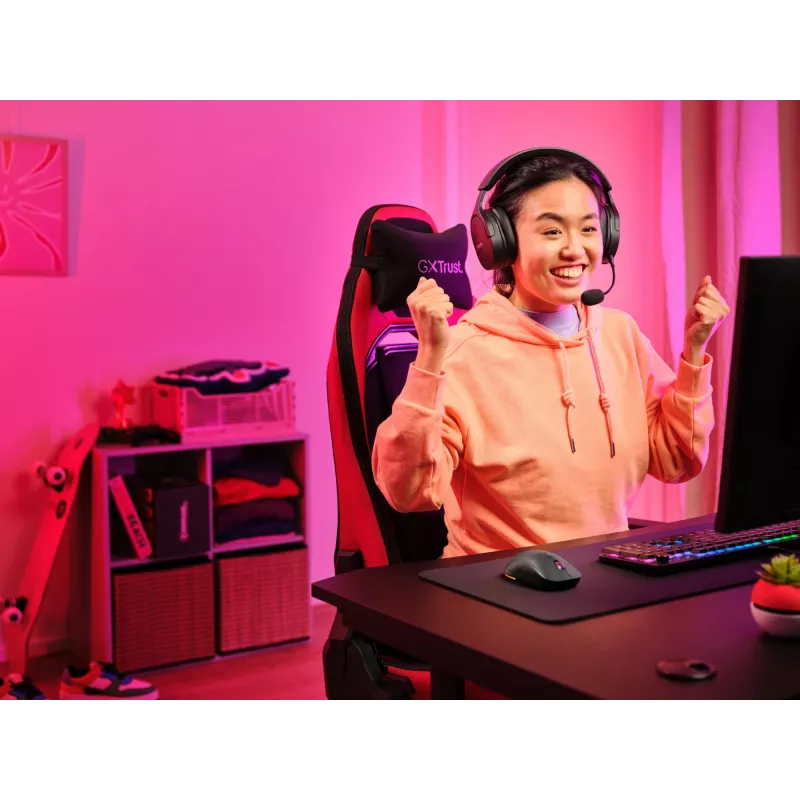 Trust GXT 927 Redex+ muis gaming rechtshandig RF draadloos + USB Type-A laser 25600 DPI
