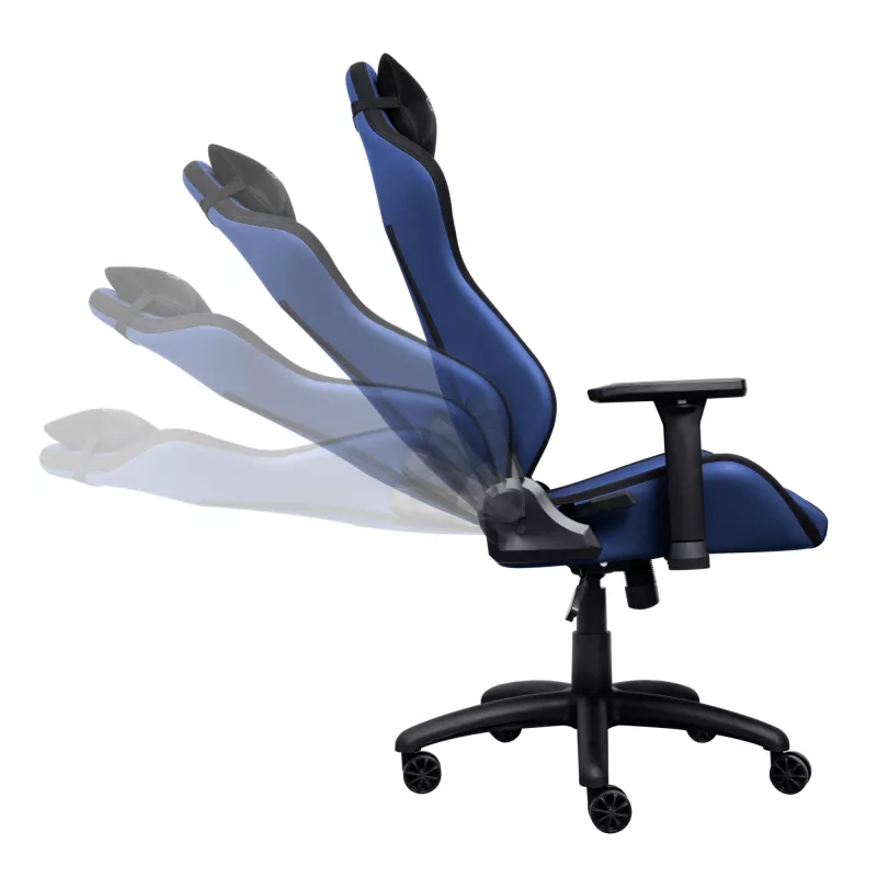 Trust GXT 714 RUYA universele gamingstoel zwart, blauw