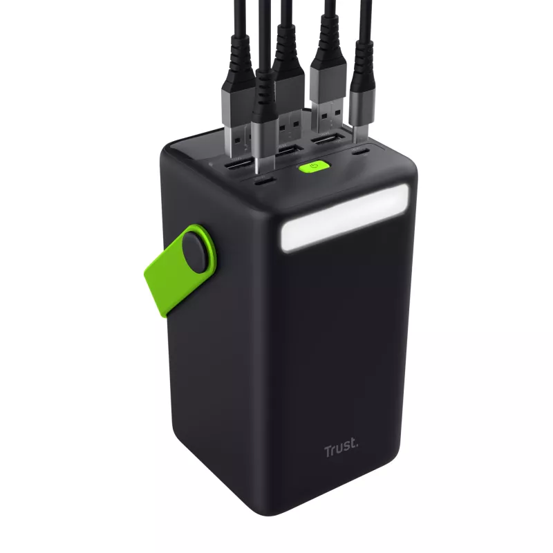 Trust Redoh XXL 50000 mAh zwart, groen