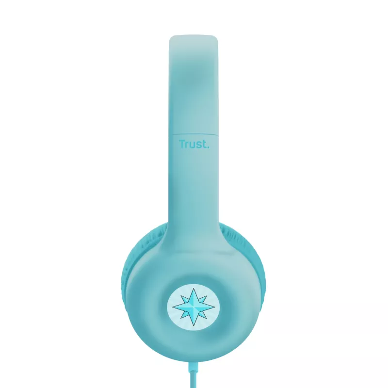 Trust Nouna headset bedraad hoofdband gesprekken/muziek cyaan