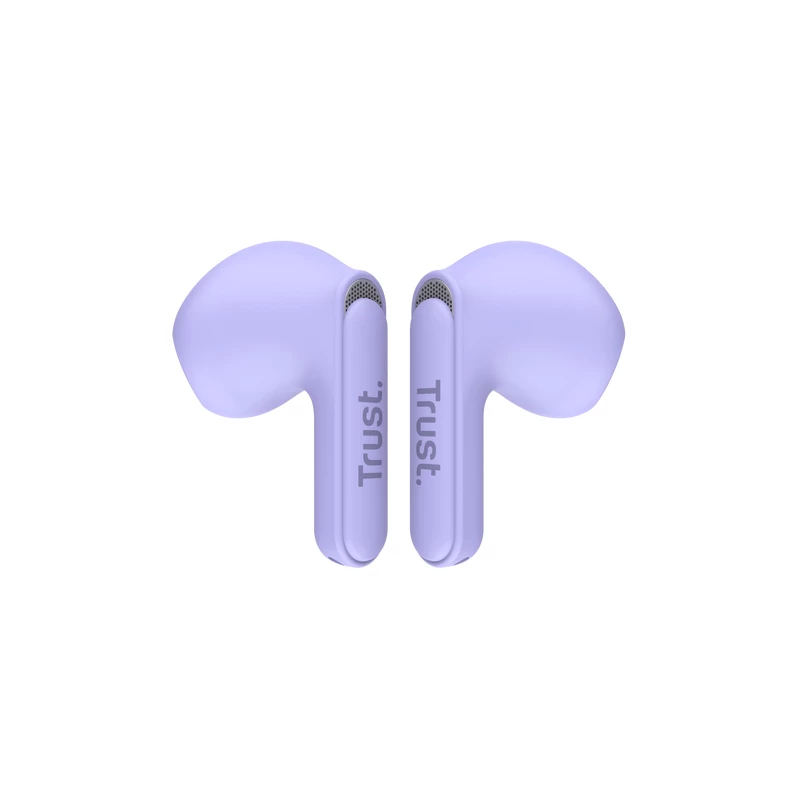 Trust Yavi headset True Wireless Stereo (TWS) in-ear gesprekken/muziek USB Type-C Bluetooth paars