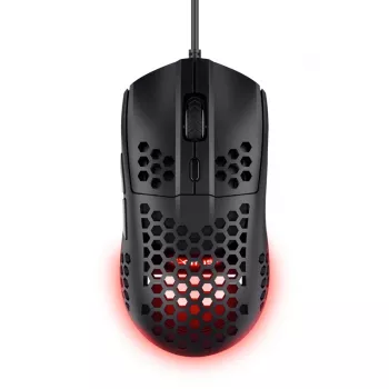 Trust GXT 928 HELOX, rechtshandig, optisch, USB Type-A, 6400 DPI, zwart