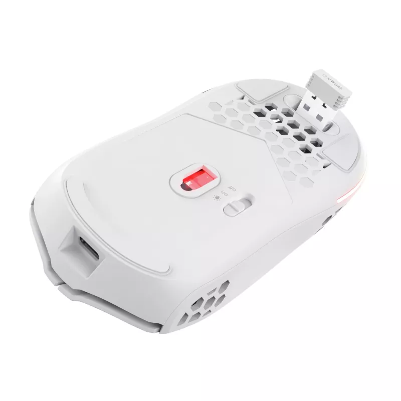 Trust GXT 929 Helox muis gaming rechtshandig RF draadloos optisch 4800 DPI