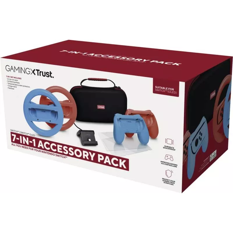 Trust GXT 1249 7-in-1 accessoirepakket voor Nintendo Switch