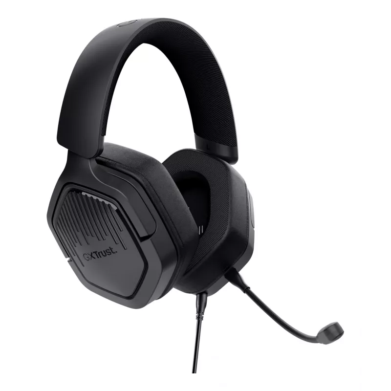 Trust GXT492 Carus headset bedraad hoofdband gaming zwart