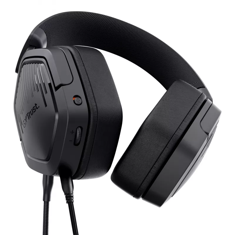 Trust GXT492 Carus headset bedraad hoofdband gaming zwart