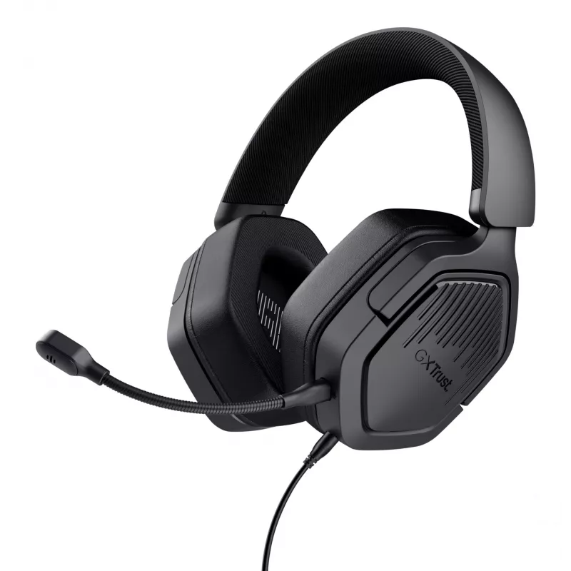 Trust GXT492 Carus headset bedraad hoofdband gaming zwart