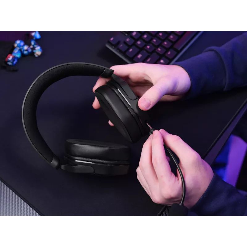 Trust GXT492 Carus headset bedraad hoofdband gaming zwart