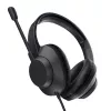 Trust Ayda Max headset bedraad hoofdband kantoor/callcenter zwart