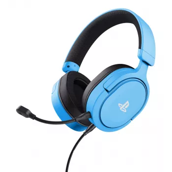 Trust GXT 498B Forta headset bedrade headset met hoofdband gaming blauw