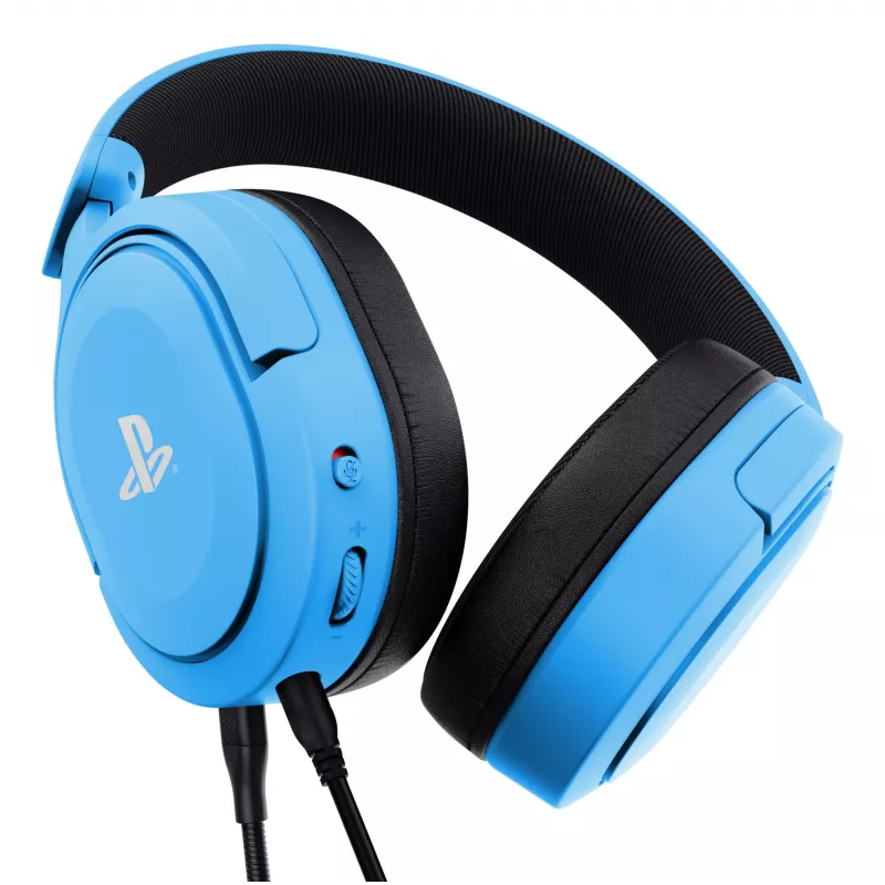 Trust GXT 498B Forta headset bedrade headset met hoofdband gaming blauw