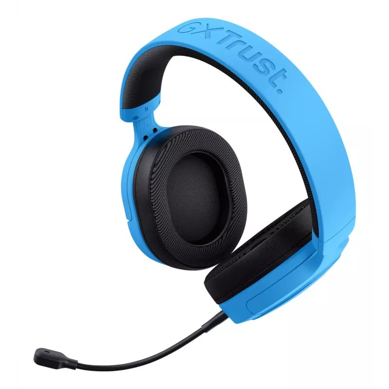 Trust GXT 498B Forta headset bedrade headset met hoofdband gaming blauw
