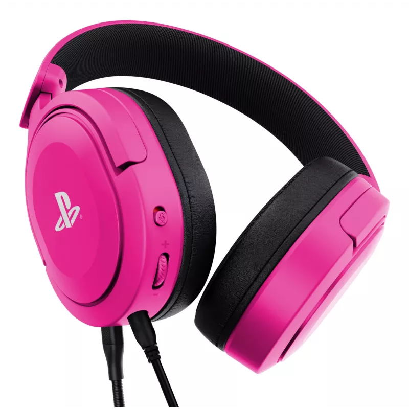 Trust GXT 498P Forta headset bedraad hoofdband gaming roze