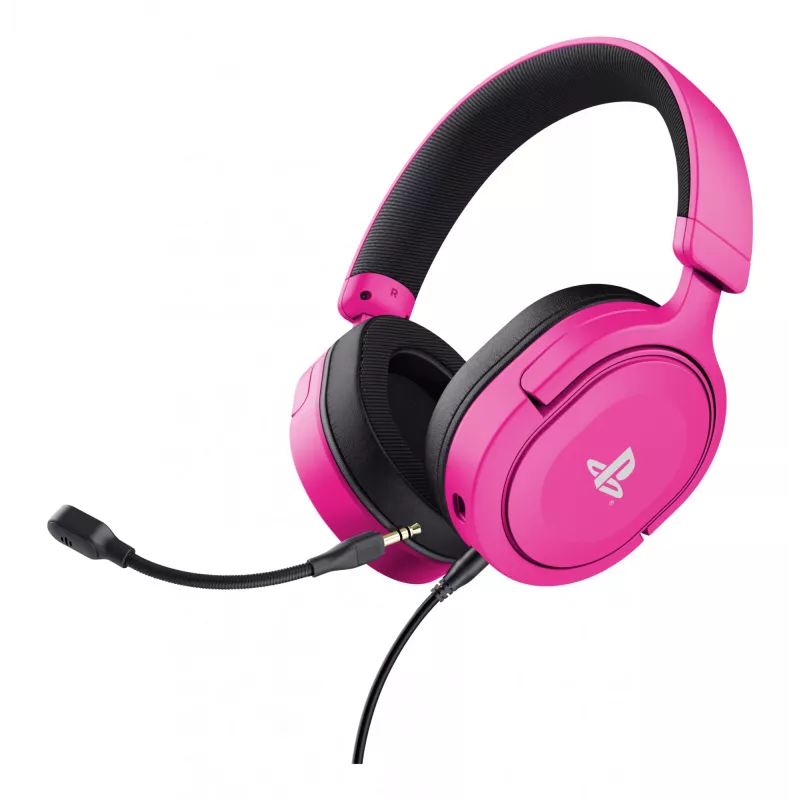 Trust GXT 498P Forta headset bedraad hoofdband gaming roze