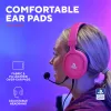 Trust GXT 498P Forta headset bedraad hoofdband gaming roze