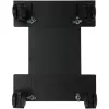 Techly ICA-CS 34 cpu-/pc-houder met wielen, verstelbaar, metaal, zwart