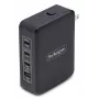 StarTech.com 140W USB-C wandlader, 3x USB-C/1x USB-A, PD 3.1 internationale GaN-voeding voor MacBook/Dell XPS/Inspiron