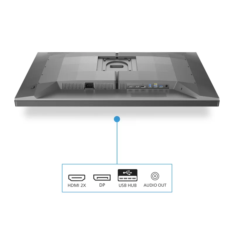 Philips Evnia 32M2N6800M/00 computermonitor 80 cm (31,5 inch) 3840 x 2160 pixel 4K Ultra HD LCD grijs