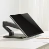 Techly ICA-LCD 35TS bureausteun voor touchscreenmonitor, 17-32 inch, tot 10 kg, VESA 75x75/100x100, gasveer, zwart