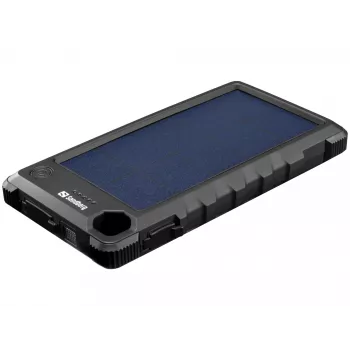 Sandberg Outdoor Solar Powerbank 10000, 10000 mAh, zwart