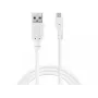 Sandberg USB-A-naar-Micro-USB-laadkabel 1m, 1 m, USB A, Micro-USB B, USB 2.0, stekker/stekker, wit