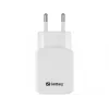 Sandberg AC-oplader Dual USB 2.4+1A EU, binnen, AC, USB, 5 V, zwart, wit