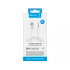Sandberg USB-A naar Lightning MFI 1M, 1 m, Lightning, USB A, wit, recht, recht