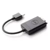 DELL HDMI naar VGA-adapter, 0,17 m, HDMI, VGA (D-Sub), stekker, bus, recht