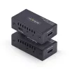 StarTech.com HDMI-extender via CAT5e/CAT6, 4K 60Hz, tot 200ft (60m), zender- en ontvangerkit, Power over kabel, compacte behuizing