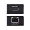 StarTech.com HDMI-extender via CAT5e/CAT6, 4K 60Hz, tot 200ft (60m), zender- en ontvangerkit, Power over kabel, compacte behuizing