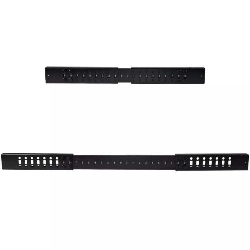 StarTech.com 4POSTRACK8U 8U open serverrack met 4 palen, 19 inch, verstelbare diepte 22-40 inch (56-102 cm), draagvermogen 544 kg (1200 lb), zwart