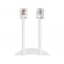Sandberg telefoonkabel RJ11-RJ11 1,8 m, 1,8 m, RJ11, RJ11, stekker, stekker, wit