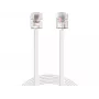 Sandberg telefoonkabel RJ11-RJ11 5 m, 5 m, RJ11, RJ11, stekker, stekker, wit