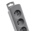 Power Extension Qoltec 50275 1.8m 5 AC stopcontacten indoor grijs
