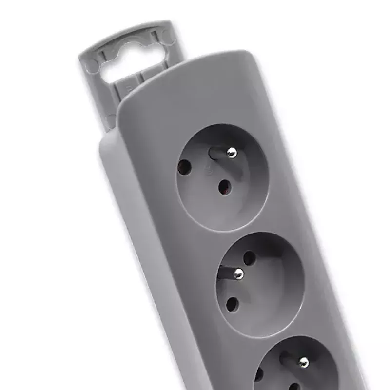 Power Extension Qoltec 50275 1.8m 5 AC stopcontacten indoor grijs
