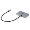 StarTech.com 4-poorts USB-C-hub met 100W Power Delivery Pass-Through – 2x USB-A + 2x USB-C – USB 3.0 5Gbps – 1ft (30cm) lange kabel – draagbare USB Type-C naar USB-A/C-hub