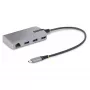 StarTech.com 3-poorts USB-C-hub met Ethernet - 3x USB-A-aansluitingen, Gigabit Ethernet RJ45, USB 3.0 5Gbit/s, busgevoed, 30 cm lange kabel - draagbare laptop USB Type-C-hub adapter met Gigabit Ethernet