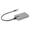 StarTech.com 3-poorts USB-C-hub met Ethernet - 3x USB-A-aansluitingen, Gigabit Ethernet RJ45, USB 3.0 5Gbit/s, busgevoed, 30 cm lange kabel - draagbare laptop USB Type-C-hub adapter met Gigabit Ethernet