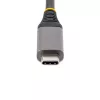 StarTech.com 3-poorts USB-C-hub met Ethernet - 3x USB-A-aansluitingen, Gigabit Ethernet RJ45, USB 3.0 5Gbit/s, busgevoed, 30 cm lange kabel - draagbare laptop USB Type-C-hub adapter met Gigabit Ethernet