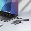 StarTech.com 4-poorts USB-C-hub - 5Gbit/s - busgevoed - USB-C naar 4x USB-A-hub met optionele hulpstroomingang - draagbare desktop/laptop USB-hub - 30 cm kabel - USB-uitbreidingshub