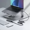 StarTech.com 4-poorts USB-C-hub - 5Gbit/s - busgevoed - USB-C naar 4x USB-A-hub met optionele hulpstroomingang - draagbare desktop/laptop USB-hub - 30 cm kabel - USB-uitbreidingshub