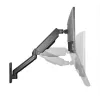 Techly ICA-LCD G112E draaibare wandbeugel met gasveer, voor 1 scherm van 17-32 inch (43-81,3 cm), 9 kg