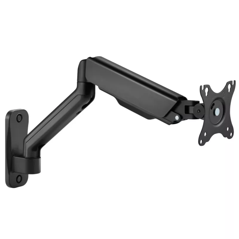 Techly ICA-LCD G112E draaibare wandbeugel met gasveer, voor 1 scherm van 17-32 inch (43-81,3 cm), 9 kg