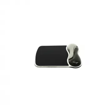 Kensington Duo Gel muismat Light Smoke/Dark Smoke, grijs, monochromatisch, gel, polssteun
