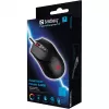 Sandberg Azazinator muis 6400, rechtshandig, USB Type-A, 6400 DPI, zwart
