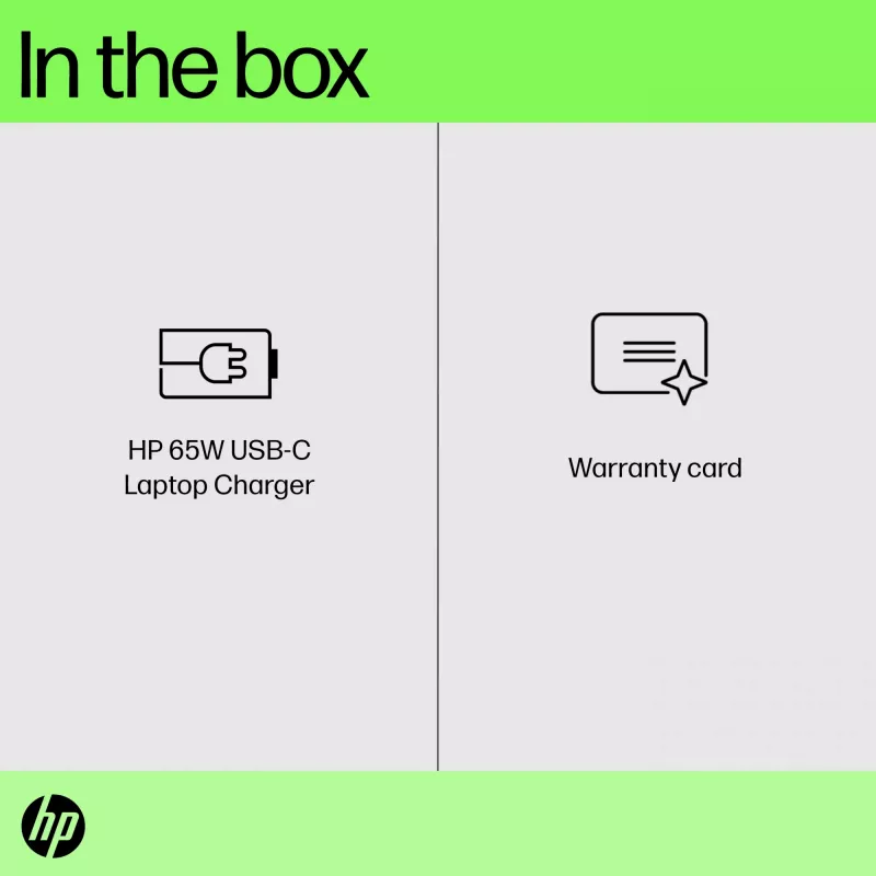 HP USB-C 65W laptopoplader, laptop, binnen, 90 V, 47 - 63 Hz, 65 W, 5 - 20 V