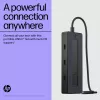 HP 4K USB-C multiport hub, USB Type-C, USB 3.2 Gen 2 (3.1 Gen 2) Type-C, 10000 Mbit/s, zwart, 4K Ultra HD, China